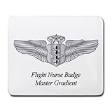 Flight Nurse Badge Master Gradient Mouse Pad