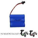 SZJJX RC Car Rechargeable Battery 3.7V 500mAh High Capacity Battery Pack SZJJX RC Cars Rock Off-Road 2.4Ghz 2WD 1:20 Radio Remote Control Racing Cars Hobby Car SJ211