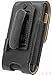 Motorola Droid RAZR MAXX HD Executive Vertical Style Case Made In Genuine Leather With Magnetic Closure And Removable Spring Clip Black