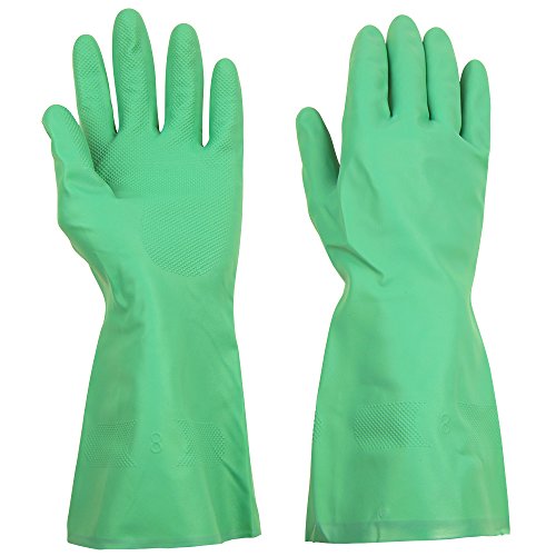 Thxtoms household nitrile gloves, effectively resist oi…