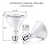 Hyperikon LED PAR30 Bulb, 10W=70W, Non Dimmable, Long Neck Flood Light, CRI 80+, UL, Soft White, 4 Pack