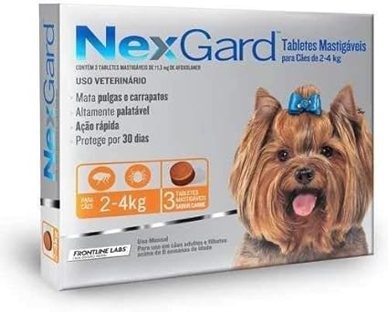 Nexgard até 4kg Clearance