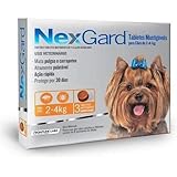 Nexgard C/ 3 Comp Para Cães De 2 Até 4kg