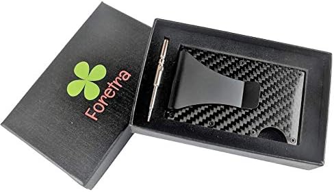 Pocket Wallet, RFID Blocking Minimalist Wallet, Slim Wallet, Money Clip