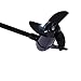 Outsunny 12V Transom Mounted Thrust Electric Fishing Boat Trolling Motor, 55 lb