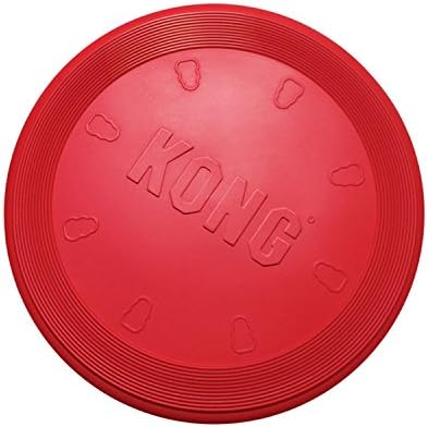 Durable Rubber Flying Disc Dog Toy 