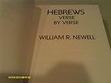 Hardcover Hebrews: Verse by Verse Book