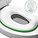 Potty Training Seat - Toddler Toilet Seat Cover w/Integrated Splash Guard | Fits Round & Oval Toilet Seats | Safe & Easy to Use, No Messy Clean Up | Toilet Training, Potty Trainer, Child Toilet Seat