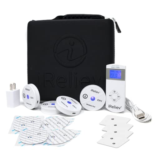 iReliev Wireless TENS + EMS Therapeutic Wearable System Wireless TENS