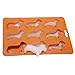 WHAT ON EARTH SYNCHKG034697 Dachshund Ice Cube Tray-BPA-Free Silicone Dog Shaped Mold for Candy Making or Gelatin Setting, 6 1/4 in. x 8 1/2 in. x 1/2 in. Brown
