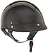 VCAN V531 Cruiser Half Helmet (Solid Gloss Black, Large)
