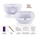 Waxkiss Hand and Foot Skin Beauty SPA with Paraffin Wax Treatment Paraffin Wax Machine 3000 ml for Hands Wrist Feet Dry and Wrinkles at Home Paraffin Wax Kit Warmer Heater Work as Facial Maskthumb 4
