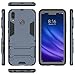 CaseExpert Huawei Y9 (2019) Case, Shockproof Rugged Impact Armor Slim Hybrid Kickstand Protective Cover Case for Huawei Y9 (2019) Blue
