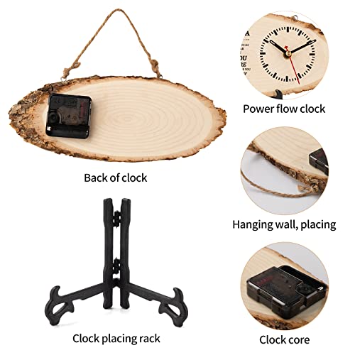 BeauGift Dad Gifts for Fathers Day from Daughter Son, Dad Birthday Gifts for Daddy, Wooden Clock Birthday Gift Idea for Father, Fathers Day Present from Child to My Daddy