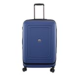 DELSEY Paris Luggage Cruise Lite Hardside 25 inch Expandable Spinner Suitcase with Lock, Blue