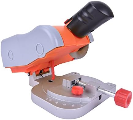JIAN YA NA110V High Speed Mini Miter Mini Bench Cut-off Saw Steel Blade Cutting Metal Wood Plastic Adjust Miter Gauge for DIY Working