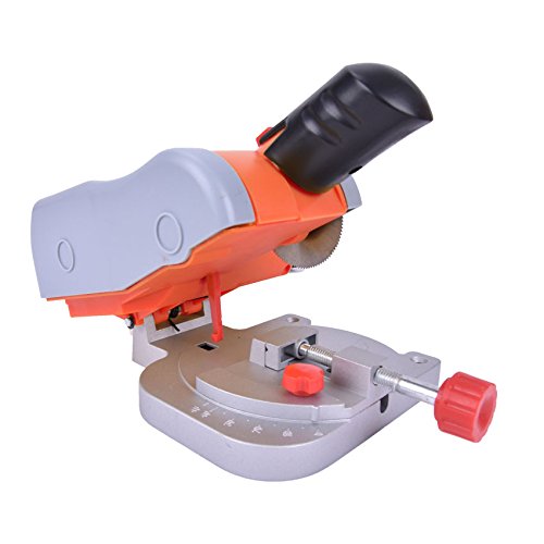JIAN YA NA110V High Speed Mini Miter Mini Bench Cut-off Saw Steel Blade Cutting Metal Wood Plastic Adjust Miter Gauge for DIY Working