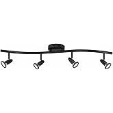 Access Lighting - HI Access 52204LEDDLP-BL Transitional LED Wall or Ceiling Spotlight Bar from Cobra Collection in Black Fini