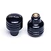NIDICI RHCP Super Mini Stubby 5.8GHz 5dbi Antenna for FPV Transmitter TX Fatshark Goggles RC Models Toy (SMA Male, Black)
