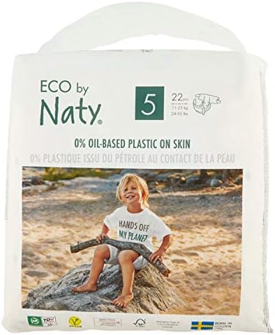 Eco By Naty Bebek Bezi Junior No 5 11 25 Kg 22 Adet Amazon Com Tr Bebek