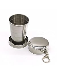 Nex & Co taza de viaje plegable, pack de 2 todo ac