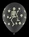 Single Source Party Supplies - 11" Glow in the Dark Skeletons Latex Balloons Bag of 5