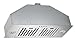 KOBE INX2730SQB-700-2 Brillia 30-inch Built-in/ Insert Range Hood, 3-Speed, 550 CFM, LED Lights, Baffle Filters