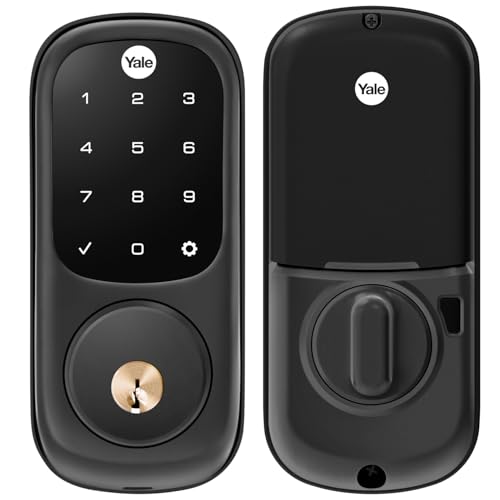 Yale Assure Schloss mit Z-Wave – Smart-Touchscreen-Riegel – funktioniert mit Ringalarm, Samsung SmartThings, Wink und mehr (Hub erforderlich, separat