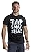 Ann Arbor T-shirt Co. Unisex Adult Tap, Snap, or Nap | Brazilian Jiu Jitsu MMA Submission Fighting, XL Black