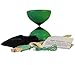Flight High Performance Diabolo Pro Chinese Yoyo with Handsticks, Net Bag and Extra Strings ... (Green)