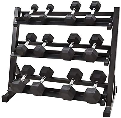 Yyll 収納ラック マルチティアメタルスチールダンベルストレージラックラックダンベル 水平方向の重量