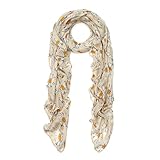 Premium Daisy Floral Fashion Scarf Wrap, Yellow