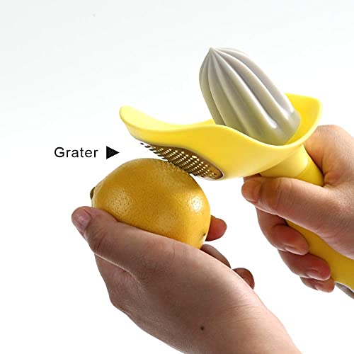 KITCHENDAO Lemon Zester Bar Tool 4 in 1, Citrus Lime Zester Peeler