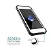 Marvotek ZY101705 Protective Case, iPhone 7/8, Ultra Thin Protecting Rubber Frame Crystal Clear Back Phone - Black