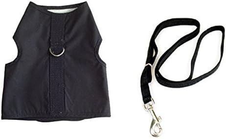 Kitty Holster Cat Harness + 6' Black Lead (Medium/Large)