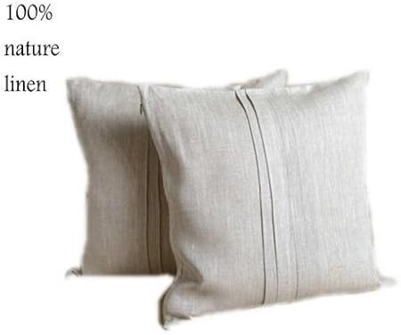 Amazon Com Esasilk French Linen Ruffle Pillowcase Linen Pillow