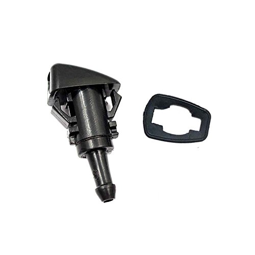Set of 2 Single Hole Windshield Washer Nozzle Front Fits Jeep Patriot