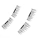 Ultra-thin Magnetic Eye Lashes 3D Reusable False Magnet Eyelashes (0.2MM, A)