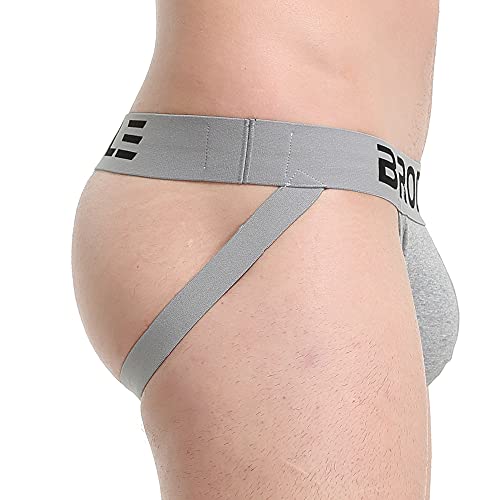 BRODDLE Men's Jockstrap Underwear Active Athelic Supporters Elastic