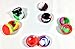 (100) 5 ml Non-stick Silicone Containers Jar wholesale - Mixed Colors