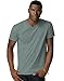 Hanes Men's Cotton Nano V-Neck T-Shirt,Vintage Green,XL