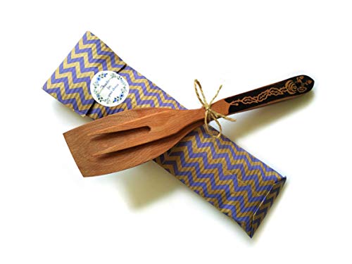 Wooden Set For Cooking, Cooking Utensils, Beechwood Untensil, Wooden Spatula, Meat Fork