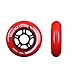 Rollerex VXT500 RipStik Wheels (Multiple Color Options Available) (2-Pack) - Use on Inline Skates, Roller Blades, RipStiks, RipStick Caster Boards, Luggage, Baggage or Wheelchairs (80mm)