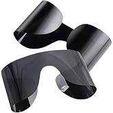 American PaperWear SolarWear Solar Eclipse Glasses 4-Pack | ISO 12312-2 Certified, Premium Wraparound solar eclipse glasses, works with prescription eyewear, Universal fit, Black Lens, Made in USA