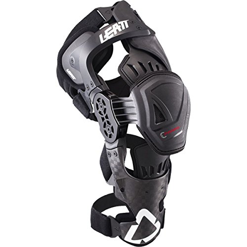 Leatt Knee Brace C-Frame Pro Right MotoX Motorcycle Body Armor - Carbon/Large/X-Large