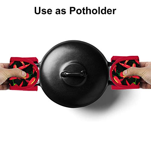 Evoio Hot Handle Covers, Cast Iron Skillet Handle Covers, Pot Pan