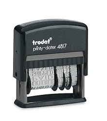 Trodat Rotating Stock Message Phrase Dater