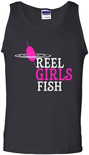 Reel Girls Fishing Cotton Tank Top For Men