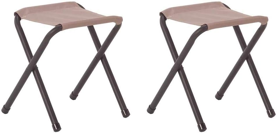 (2) COLEMAN Portable Outdoor Camping & Hunting Rambler II Folding Chair Stools