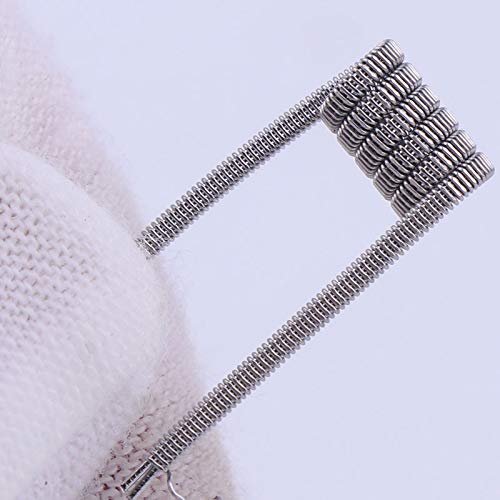 RUIYITECH 100 pcs twisted Fused Hive clapton coils premade wrap wires Alien Mix twisted Quad Tiger Heating Resistance rda coil (Alien 0.3ohm)